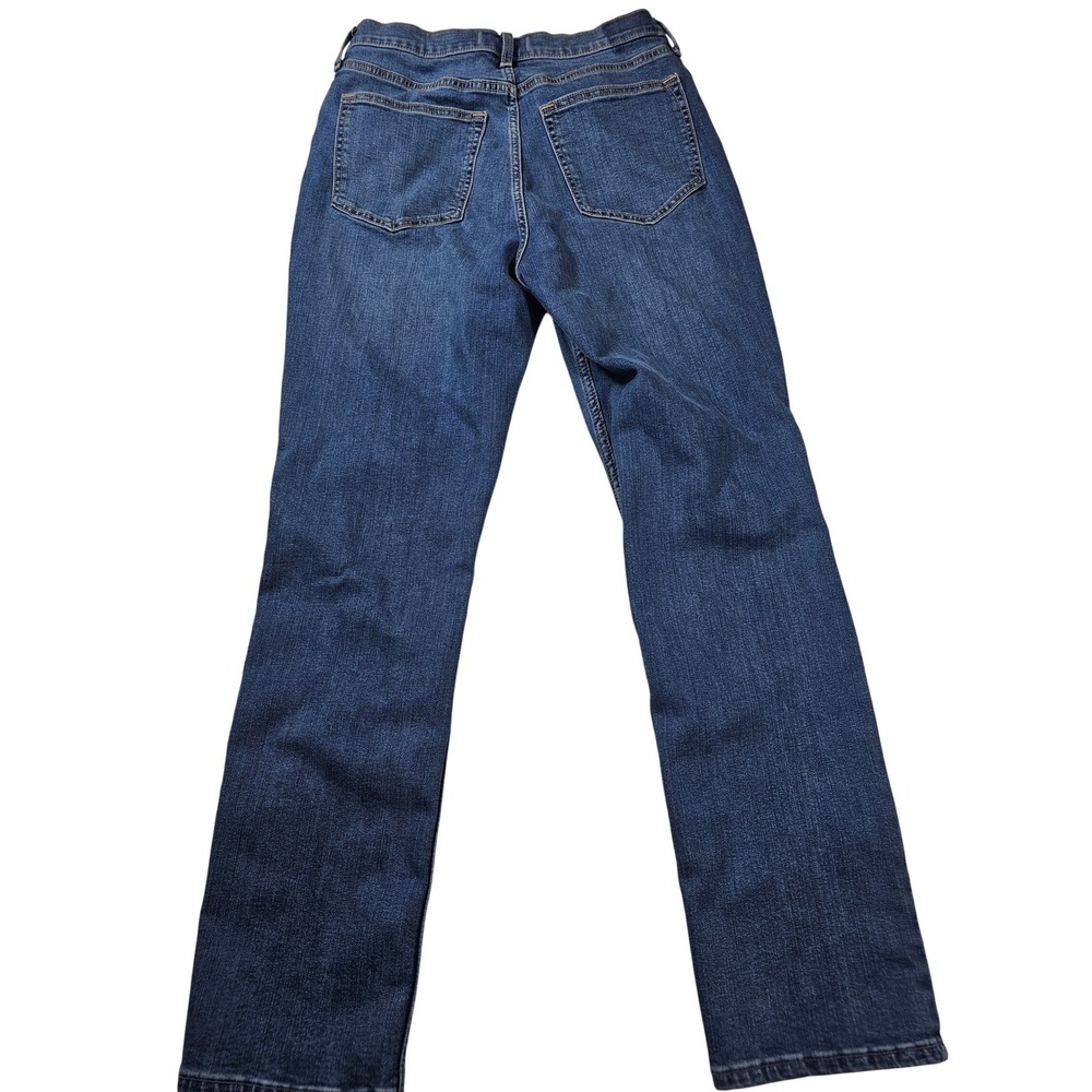 Abercrombie & Fitch Slim Straight Ultra High Rise Jeans Blue 30 10R 155D1273 - Picture 2 of 7